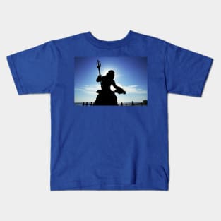 Neptune and the sea Kids T-Shirt